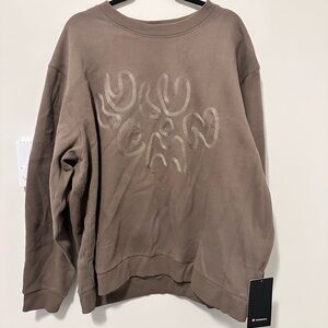 Lululemon Steady State Crew Embroidered